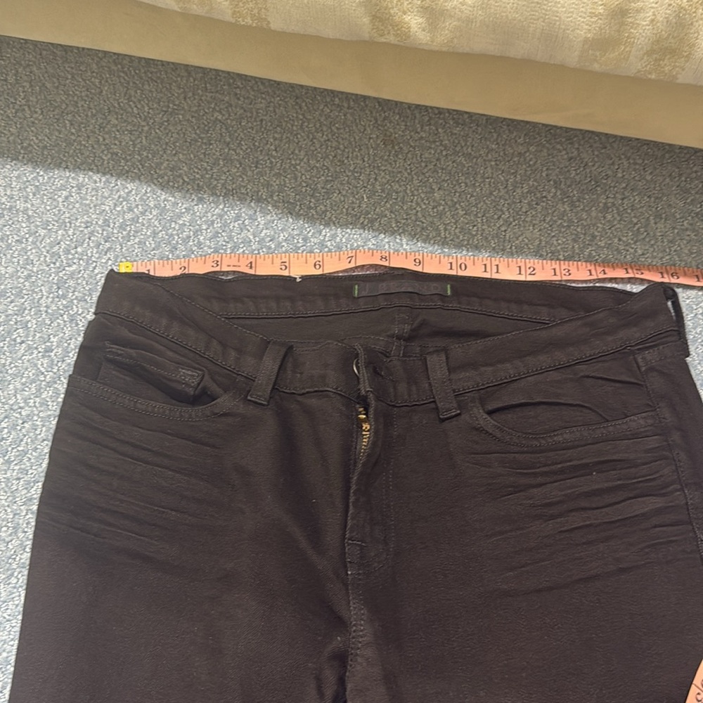 J brand straight Size 31 black jeans host pick - Picture 8 of 14